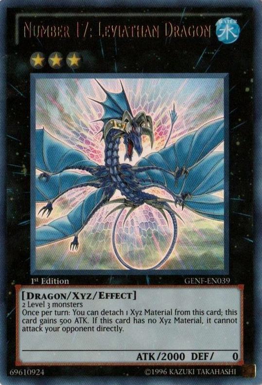 Number 17: Leviathan Dragon [GENF-EN039] Ultra Rare | L.A. Mood Comics and Games