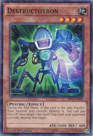 Destructotron [BP03-EN049] Shatterfoil Rare | L.A. Mood Comics and Games