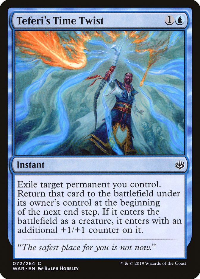 Teferi's Time Twist [War of the Spark] | L.A. Mood Comics and Games