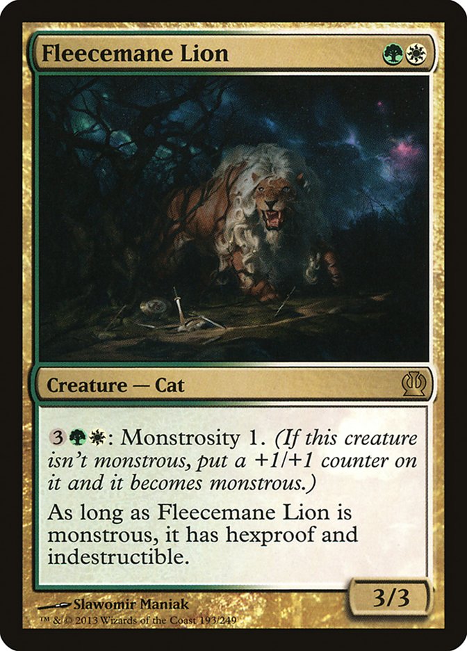 Fleecemane Lion [Theros] | L.A. Mood Comics and Games