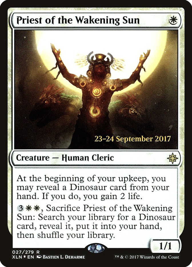 Priest of the Wakening Sun [Ixalan Prerelease Promos] | L.A. Mood Comics and Games