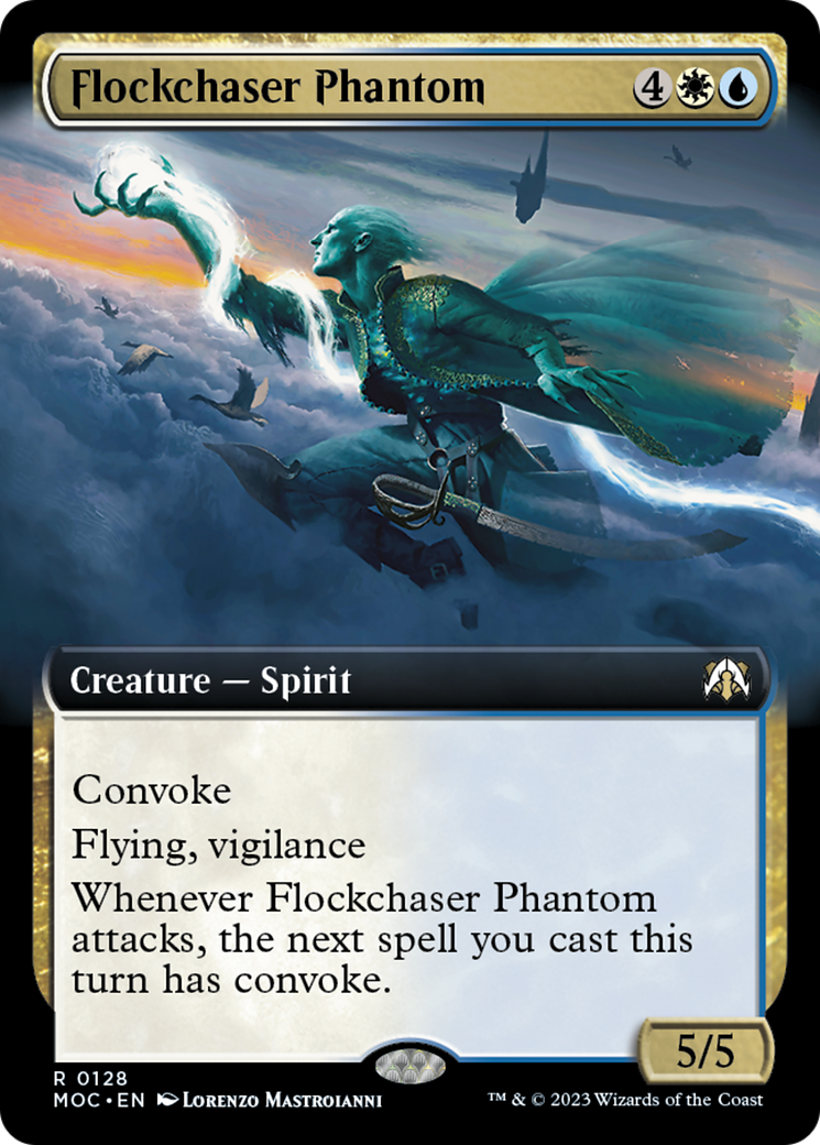 Flockchaser Phantom (Extended Art) [March of the Machine Commander] | L.A. Mood Comics and Games