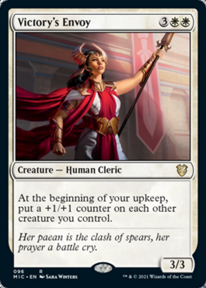 Victory's Envoy [Innistrad: Midnight Hunt Commander] | L.A. Mood Comics and Games