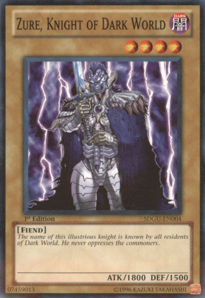 Zure, Knight of Dark World [SDGU-EN004] Common | L.A. Mood Comics and Games