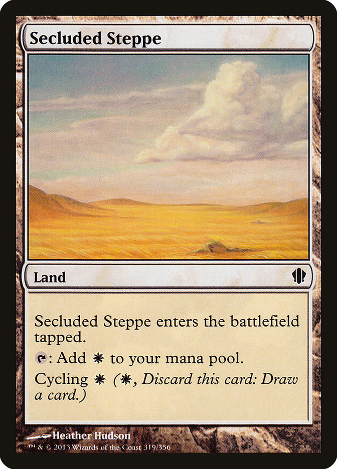 Secluded Steppe [Commander 2013] | L.A. Mood Comics and Games