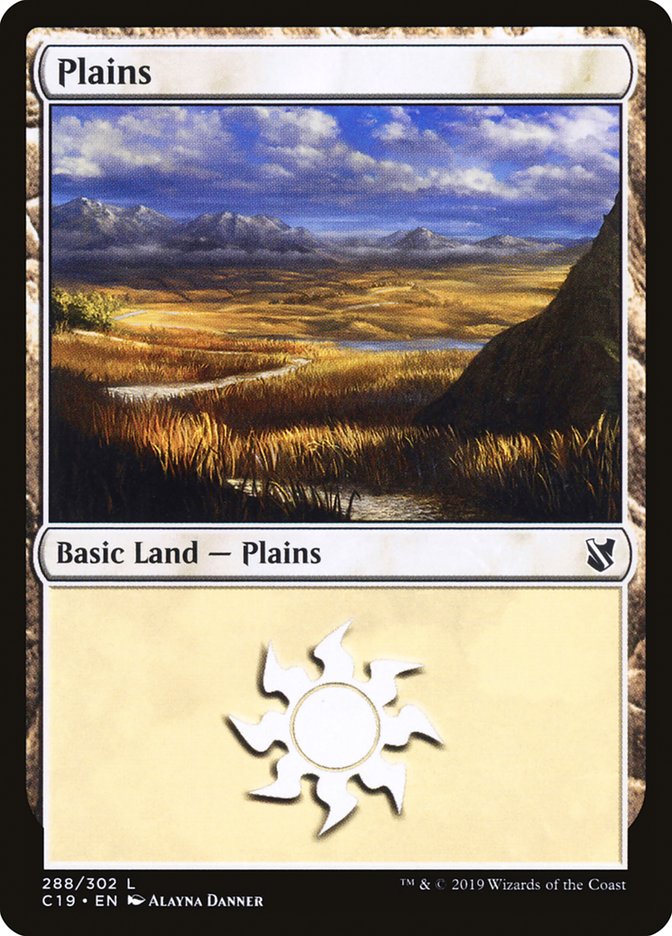 Plains (288) [Commander 2019] | L.A. Mood Comics and Games