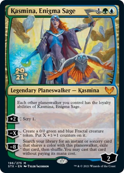 Kasmina, Enigma Sage [Strixhaven: School of Mages Prerelease Promos] | L.A. Mood Comics and Games