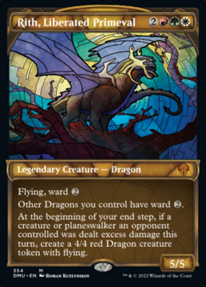 Rith, Liberated Primeval (Showcase Textured) [Dominaria United] | L.A. Mood Comics and Games