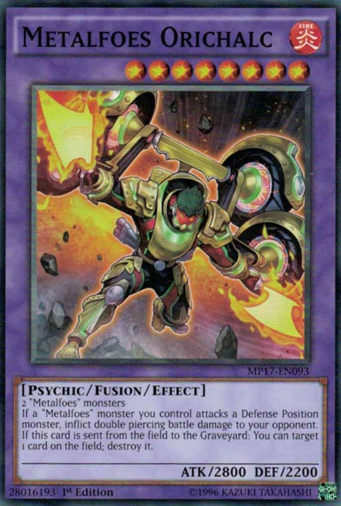Metalfoes Orichalc [MP17-EN093] Common | L.A. Mood Comics and Games