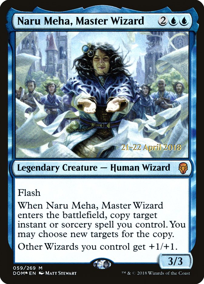 Naru Meha, Master Wizard [Dominaria Prerelease Promos] | L.A. Mood Comics and Games