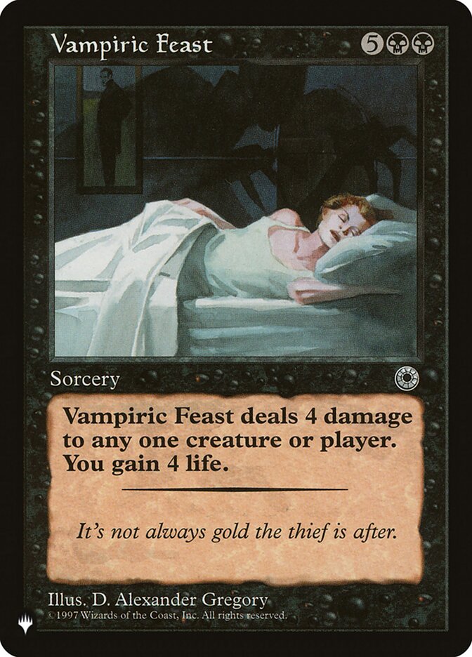 Vampiric Feast [The List] | L.A. Mood Comics and Games