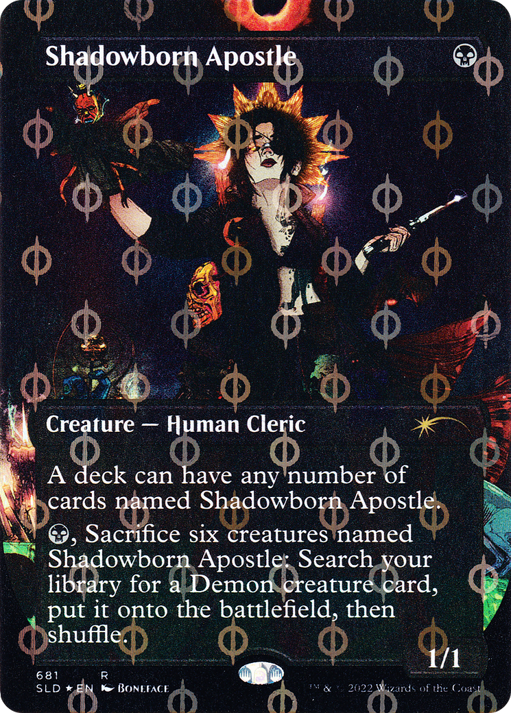 Shadowborn Apostle (681) (Step-and-Compleat Foil) [Secret Lair Drop Promos] | L.A. Mood Comics and Games