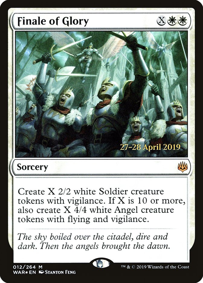 Finale of Glory [War of the Spark Prerelease Promos] | L.A. Mood Comics and Games