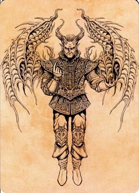 Raphael, Fiendish Savior Art Card (75) [Commander Legends: Battle for Baldur's Gate Art Series] | L.A. Mood Comics and Games