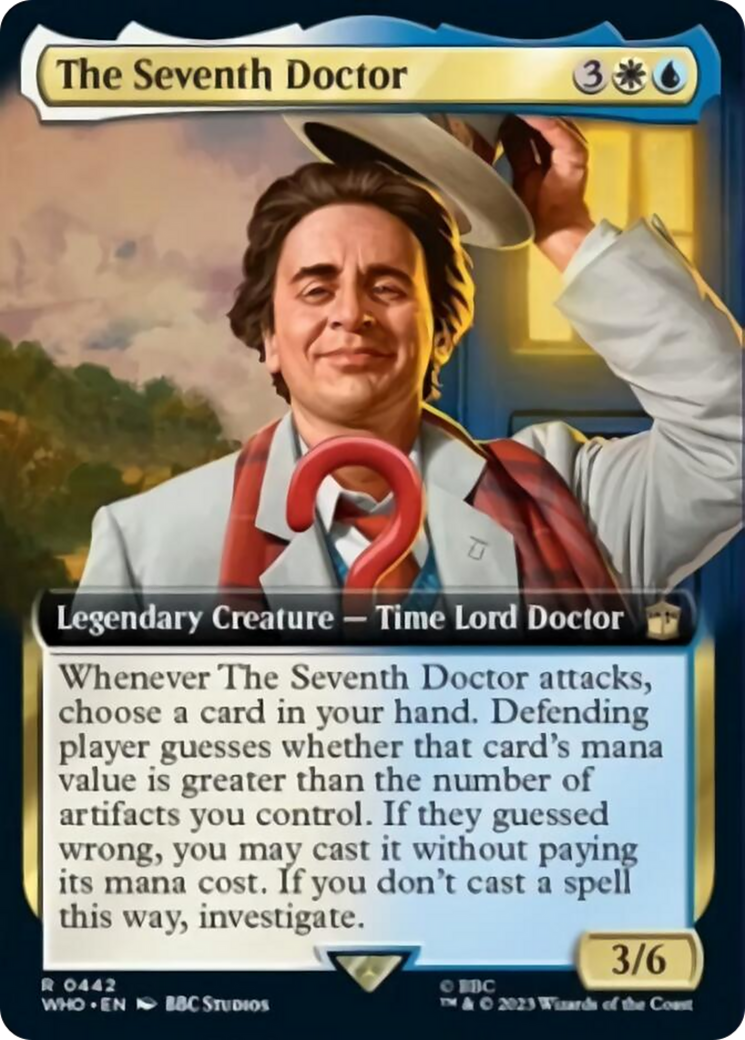 The Seventh Doctor (Extended Art) [Doctor Who] | L.A. Mood Comics and Games