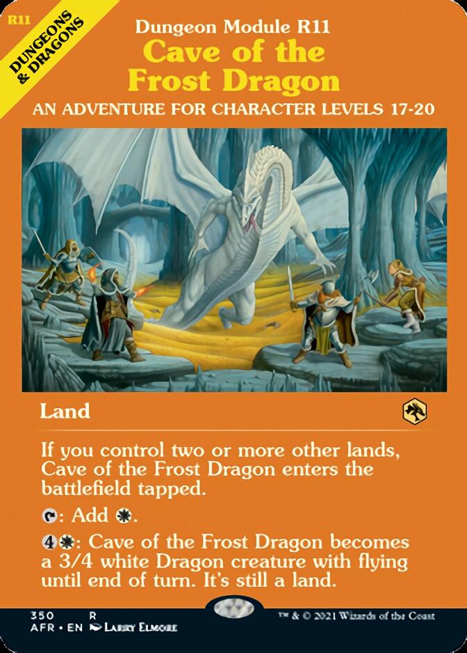 Cave of the Frost Dragon (Dungeon Module) [Dungeons & Dragons: Adventures in the Forgotten Realms] | L.A. Mood Comics and Games