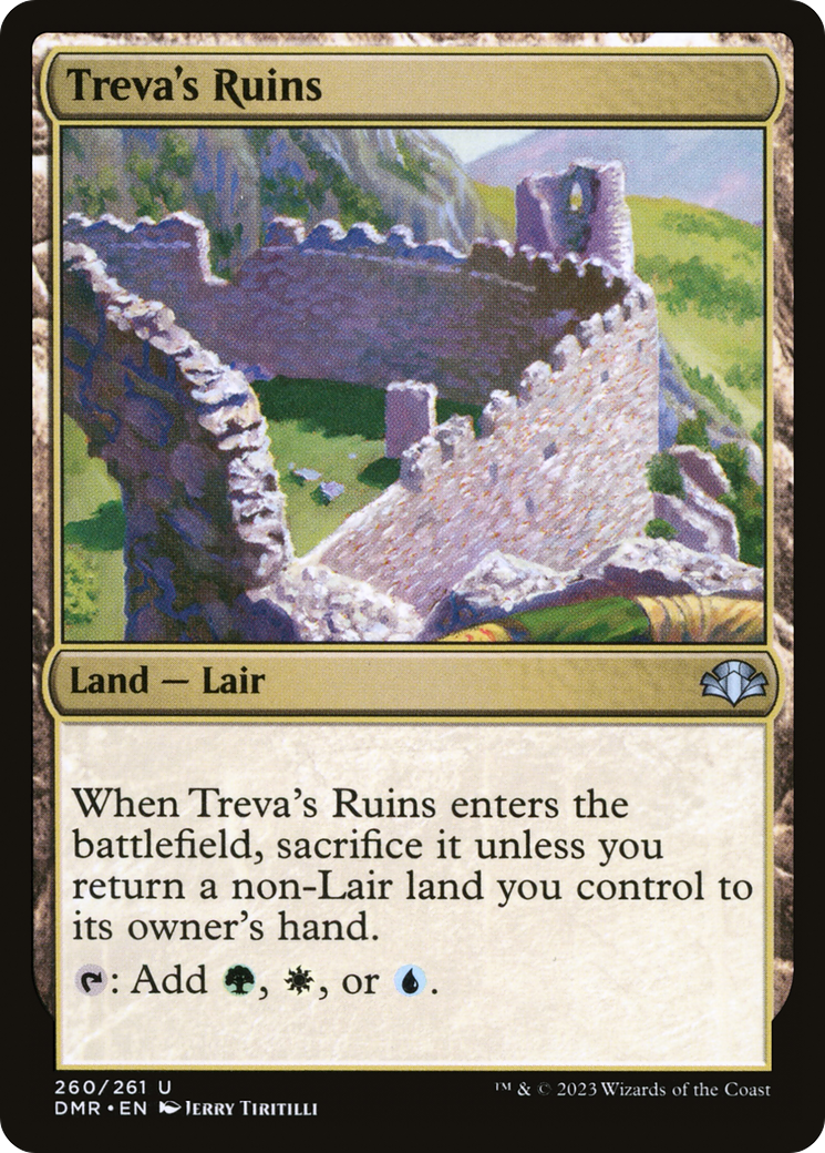 Treva's Ruins [Dominaria Remastered] | L.A. Mood Comics and Games