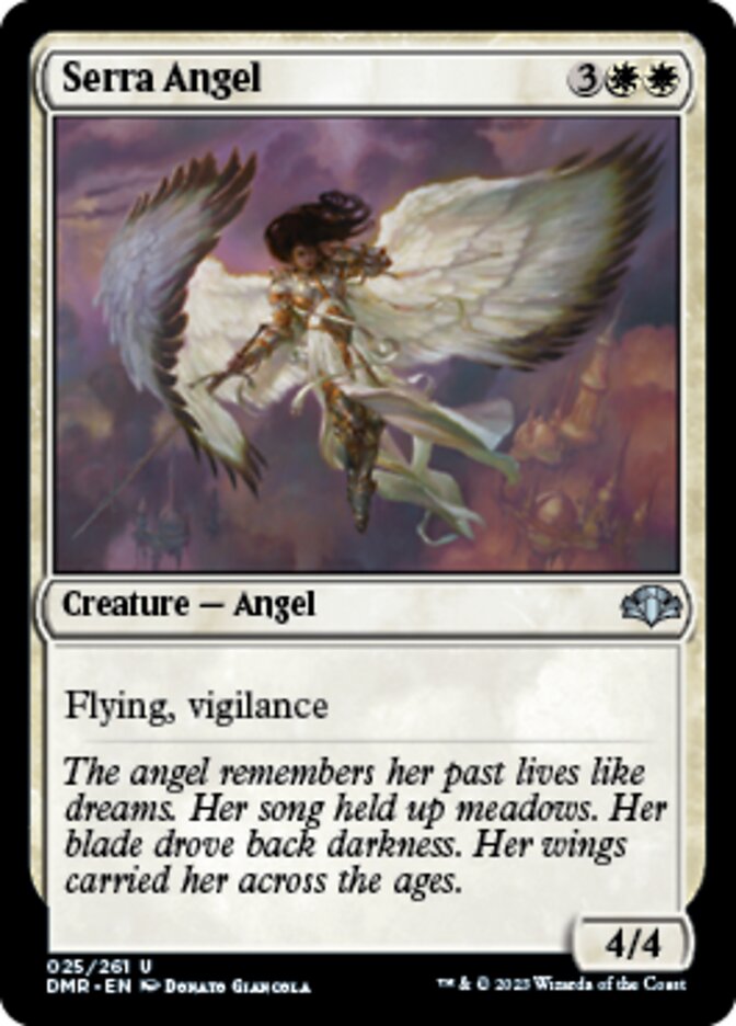 Serra Angel [Dominaria Remastered] | L.A. Mood Comics and Games