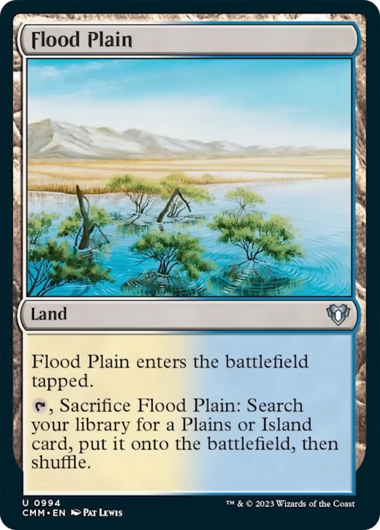 Flood Plain [Commander Masters] | L.A. Mood Comics and Games