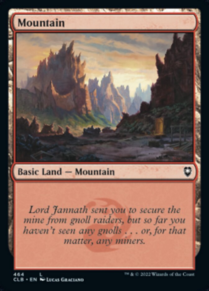 Mountain (464) [Commander Legends: Battle for Baldur's Gate] | L.A. Mood Comics and Games