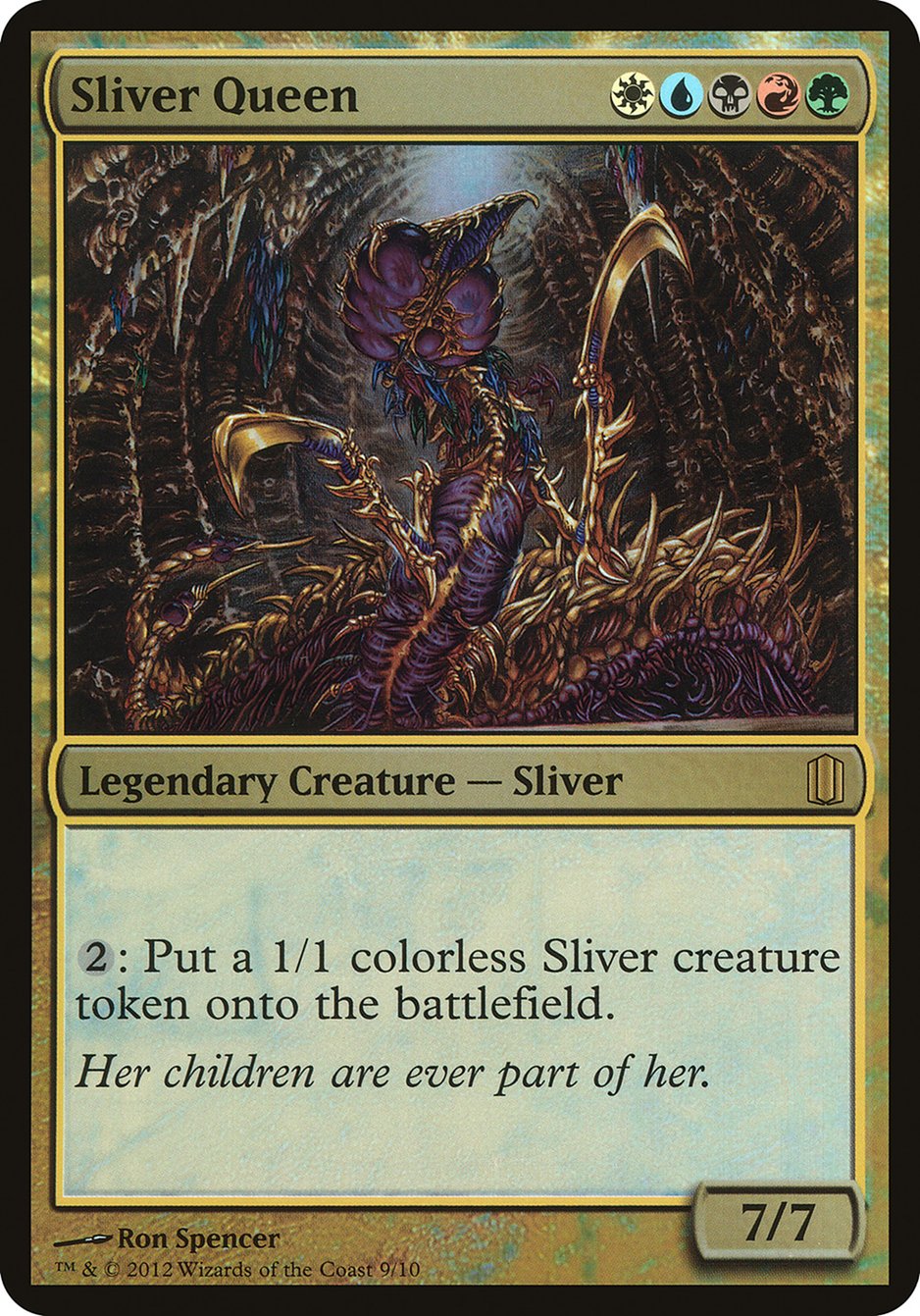 Sliver Queen (Oversized) [Commander's Arsenal Oversized] | L.A. Mood Comics and Games