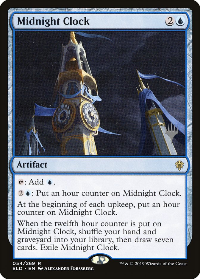 Midnight Clock (Promo Pack) [Throne of Eldraine Promos] | L.A. Mood Comics and Games