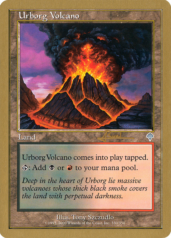 Urborg Volcano (Antoine Ruel) [World Championship Decks 2001] | L.A. Mood Comics and Games