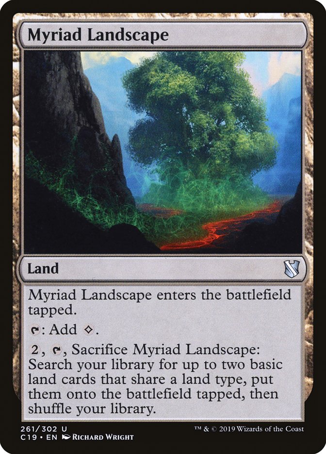 Myriad Landscape [Commander 2019] | L.A. Mood Comics and Games