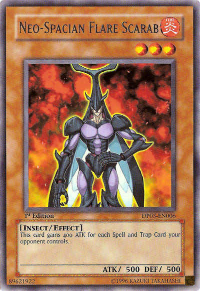 Neo-Spacian Flare Scarab [DP03-EN006] Rare | L.A. Mood Comics and Games
