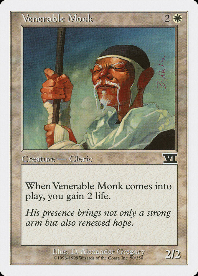 Venerable Monk [Classic Sixth Edition] | L.A. Mood Comics and Games