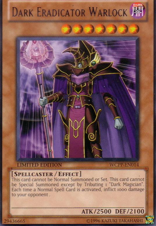 Dark Eradicator Warlock [WCPP-EN014] Rare | L.A. Mood Comics and Games