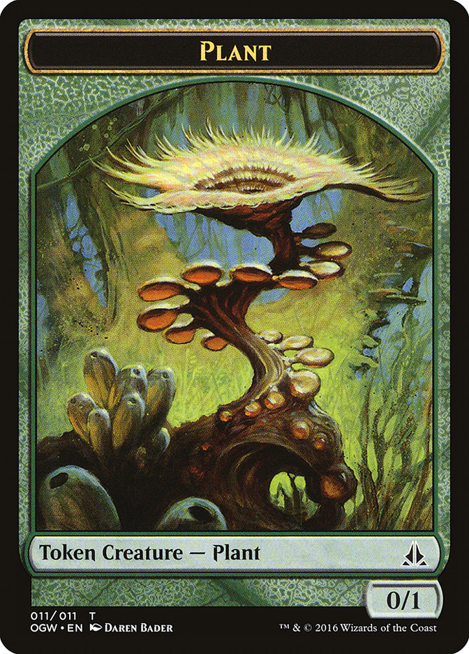 Plant Token [Oath of the Gatewatch Tokens] | L.A. Mood Comics and Games
