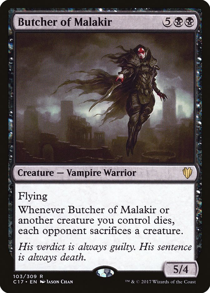 Butcher of Malakir [Commander 2017] | L.A. Mood Comics and Games