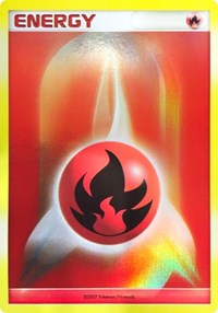 Fire Energy (2007 2008 League Promo) [League & Championship Cards] | L.A. Mood Comics and Games