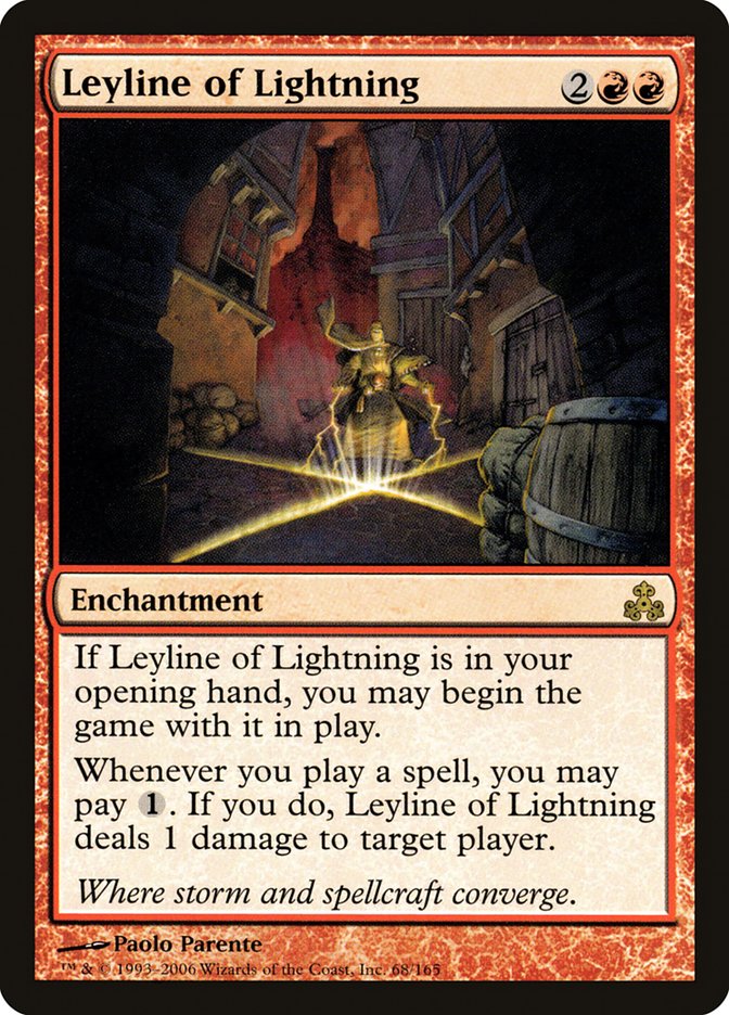 Leyline of Lightning [Guildpact] | L.A. Mood Comics and Games