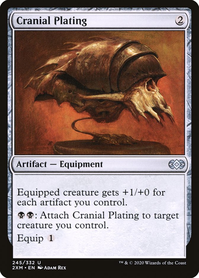 Cranial Plating [Double Masters] | L.A. Mood Comics and Games