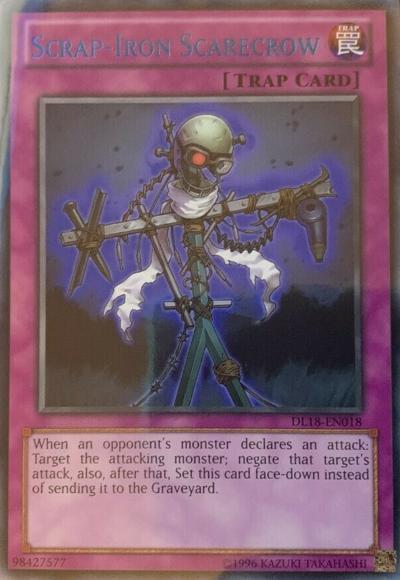 Scrap-Iron Scarecrow (Purple) [DL18-EN018] Rare | L.A. Mood Comics and Games