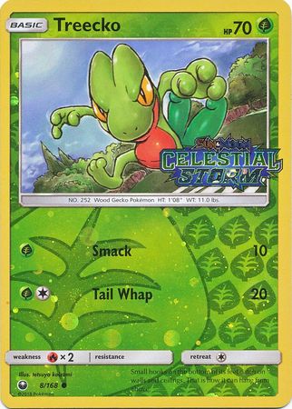 Treecko (8/168) (Toys R Us Exclusive) [Sun & Moon: Celestial Storm] | L.A. Mood Comics and Games