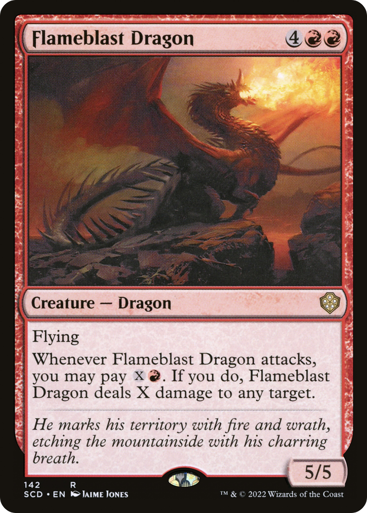 Flameblast Dragon [Starter Commander Decks] | L.A. Mood Comics and Games