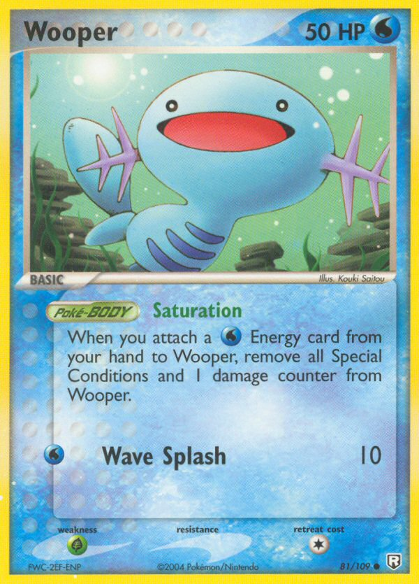 Wooper (81/109) [EX: Team Rocket Returns] | L.A. Mood Comics and Games