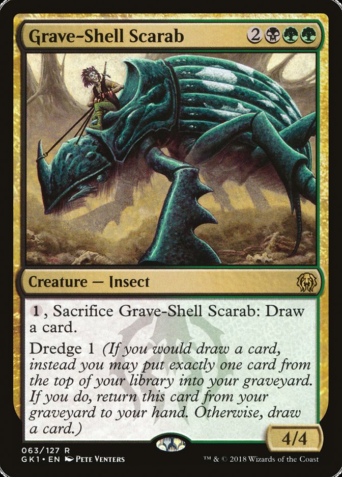 Grave-Shell Scarab [Guilds of Ravnica Guild Kit] | L.A. Mood Comics and Games