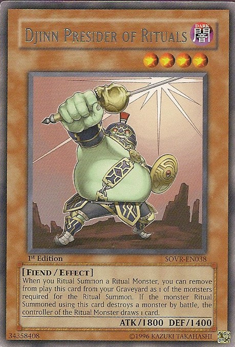 Djinn Presider of Rituals [SOVR-EN038] Rare | L.A. Mood Comics and Games