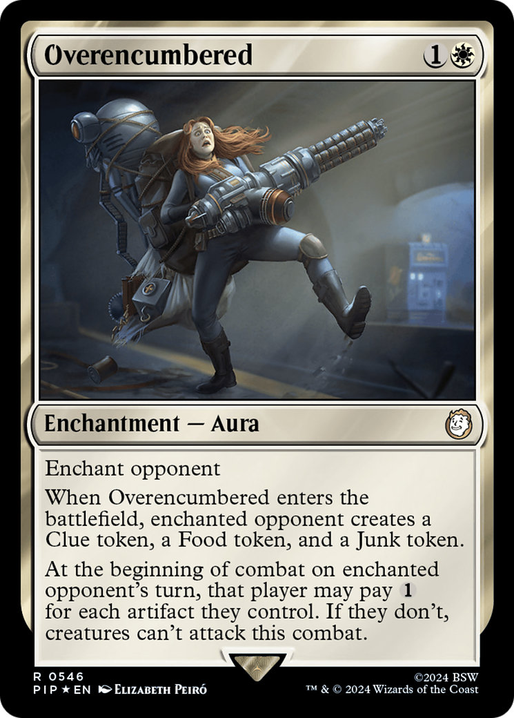 Overencumbered (Surge Foil) [Fallout] | L.A. Mood Comics and Games