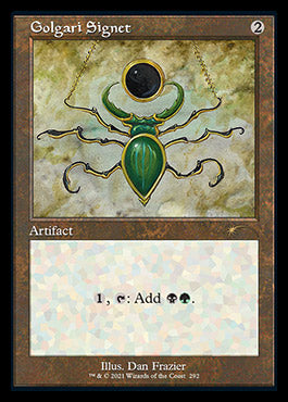 Golgari Signet (Retro) [Secret Lair Drop Series] | L.A. Mood Comics and Games