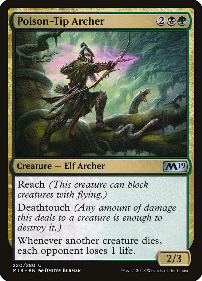 Poison-Tip Archer [Core Set 2019] | L.A. Mood Comics and Games