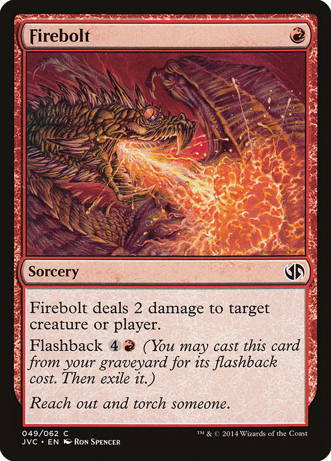 Firebolt [Duel Decks Anthology] | L.A. Mood Comics and Games