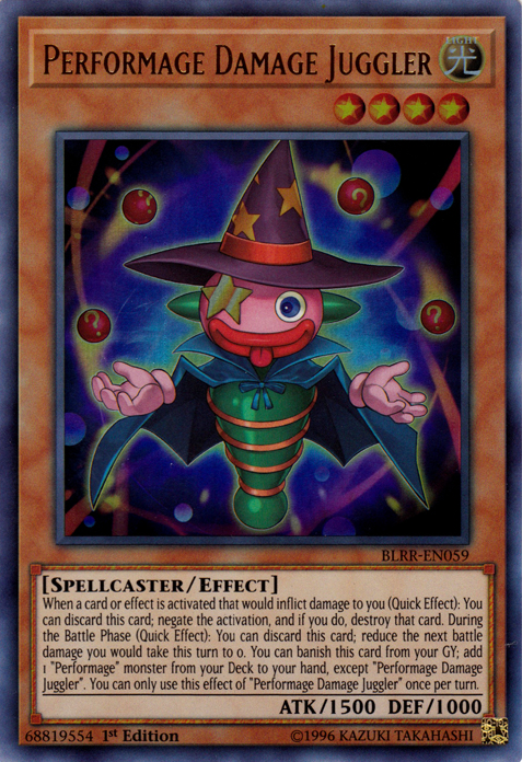 Performage Damage Juggler [BLRR-EN059] Ultra Rare | L.A. Mood Comics and Games
