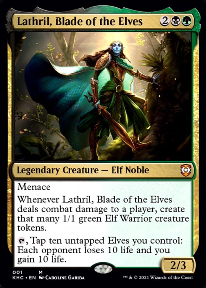 Lathril, Blade of the Elves [Kaldheim Commander] | L.A. Mood Comics and Games