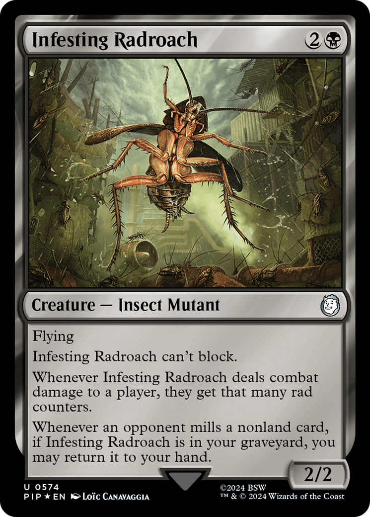 Infesting Radroach (Surge Foil) [Fallout] | L.A. Mood Comics and Games