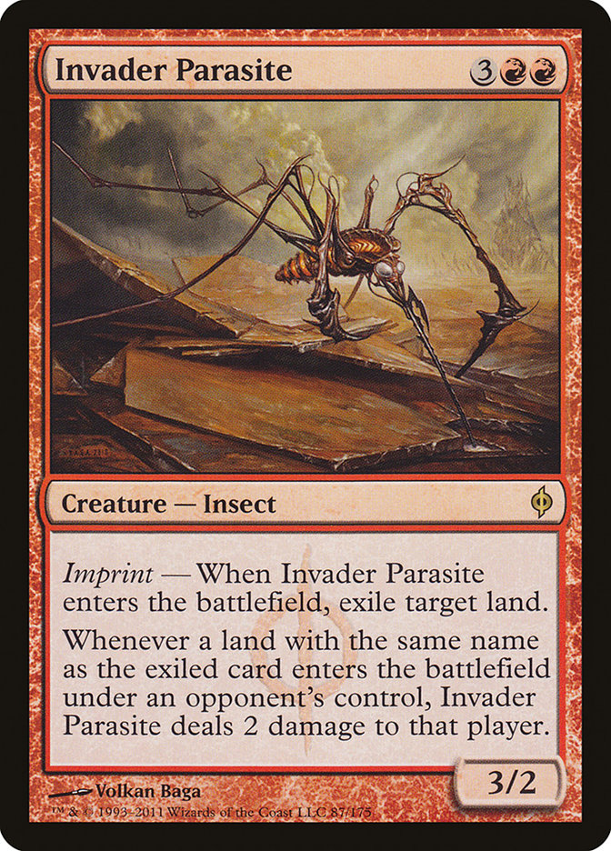 Invader Parasite [New Phyrexia] | L.A. Mood Comics and Games